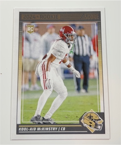 2024 Score Rookie Kool-Aid McKinstry — front