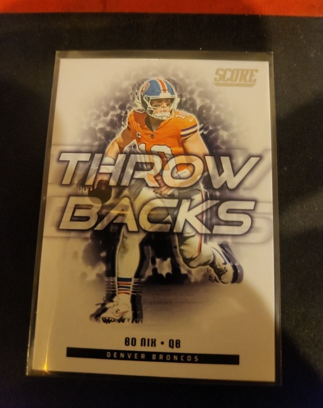 1999 Score Throwbacks #80 John Elway — front