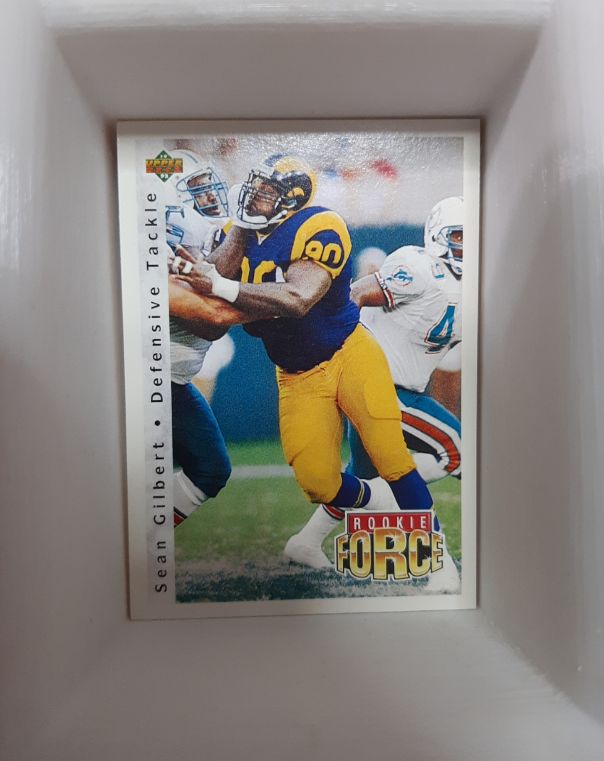 1991 Upper Deck Rookie Force Sean Gilbert — front