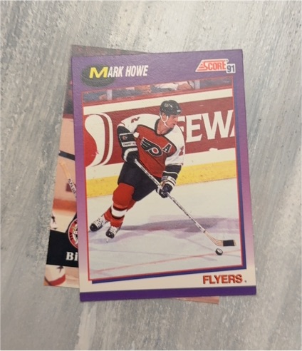 1991 Score #91 Mark Howe — front