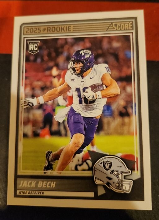 2025 Score Rookie Jack Beck — front