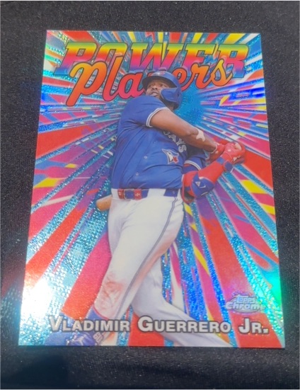 2021 Topps Chrome Power Players #PW-1 Vladimir Guerrero Jr. — front