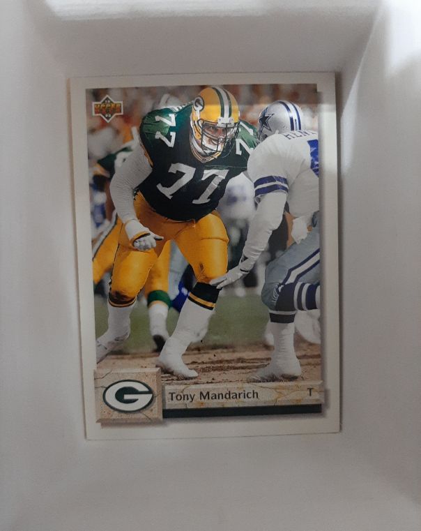 1991 Upper Deck #77 Tony Mandarich — front