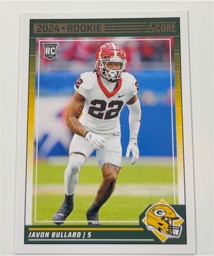 2024 Score Rookie Javon Bullard — front