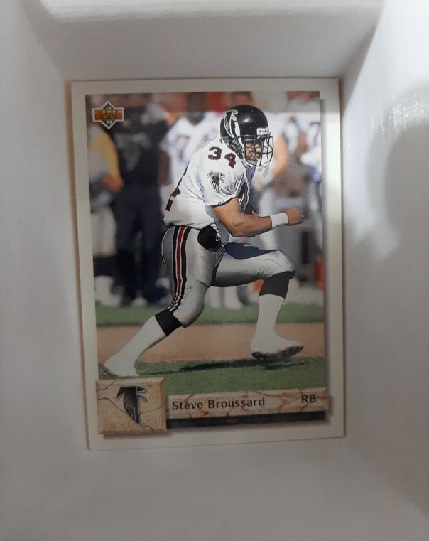 1991 Upper Deck #34 Steve Broussard — front