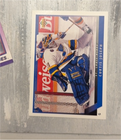 1991 Upper Deck #5 Curtis Joseph — front