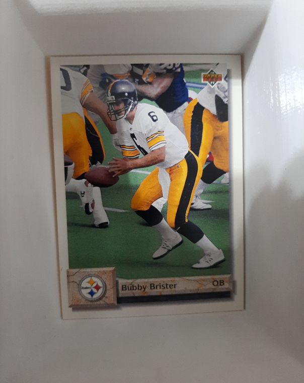 1991 Upper Deck #6 Bubby Brister — front