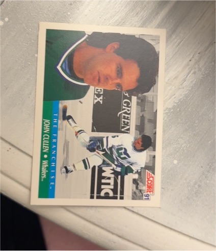 1991 Score #51 John Cullen — front