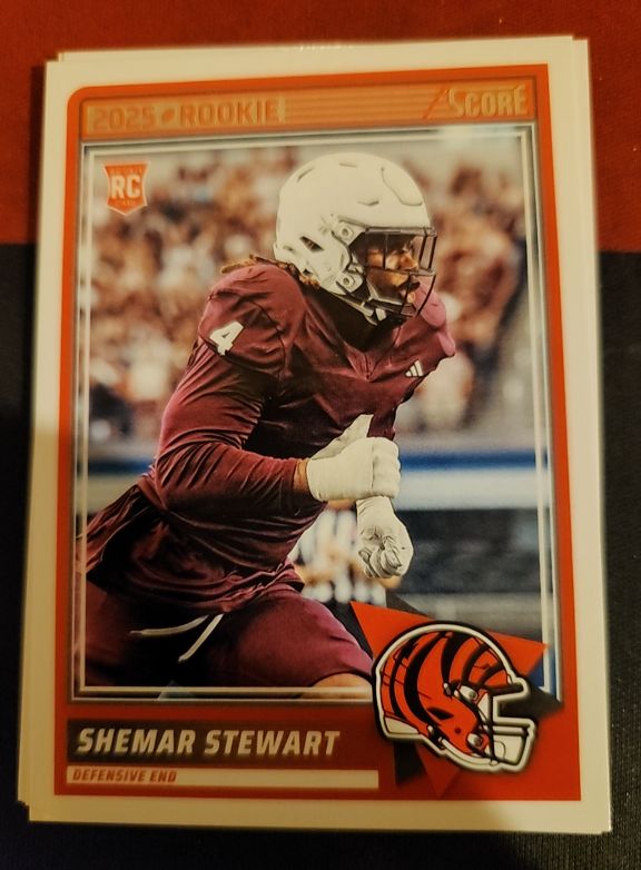 2025 Score Shemar Stewart Rookie Card — front