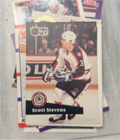 1991 Pro Set #3 Scott Stevens — front