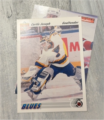 1991 Topps #75 Curtis Joseph — front