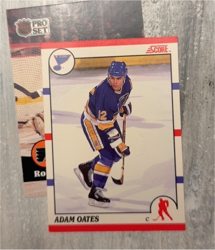 1990 Score #12 Adam Oates — front