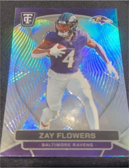 2023 Panini Totally Football #TF-ZF Zay Flowers — front