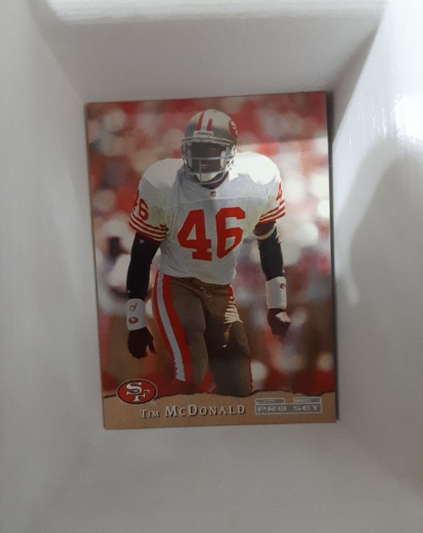 1990 Pro Set #46 Tim McDonald — front