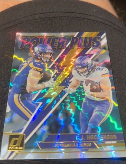 2021 Donruss Power Plus T.J. Hockenson — front