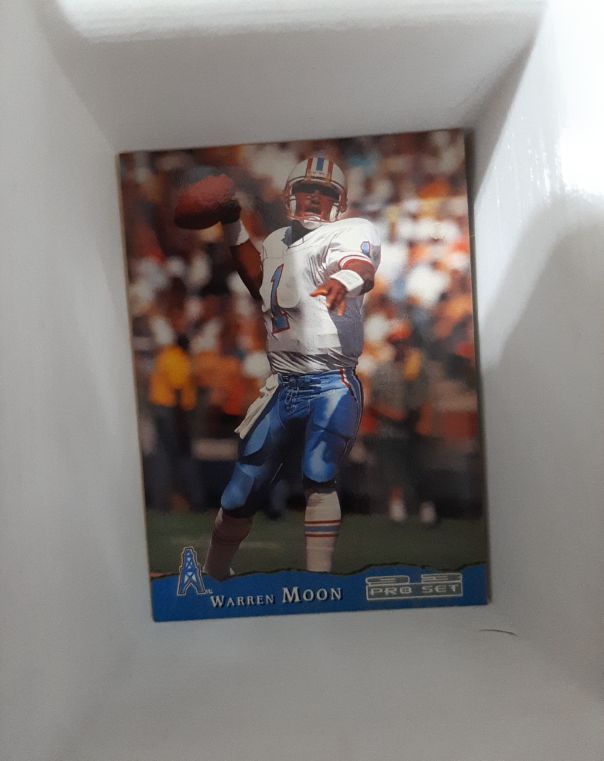 1991 Pro Set #22 Warren Moon — front