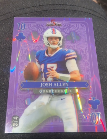 2022 Panini Stacked Deck #314 Josh Allen — front