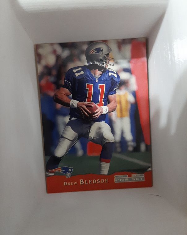 1993 Pro Set #11 Drew Bledsoe — front