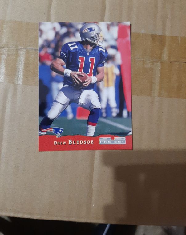 1991 Pro Set #11 Drew Bledsoe — front
