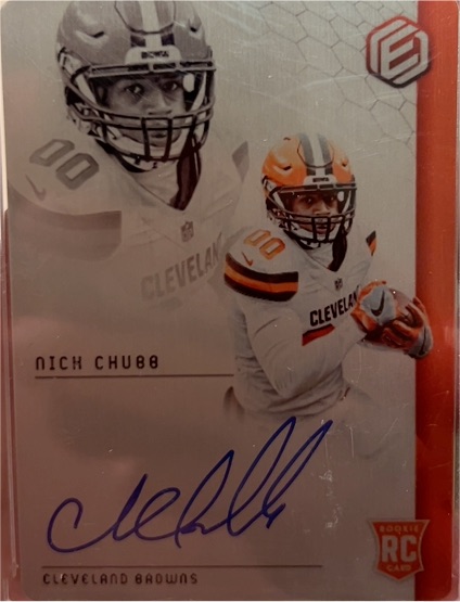 2020 Panini Elements #100 Nick Chubb — front