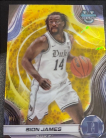 2021 Panini Illusions #14 Sion James — front