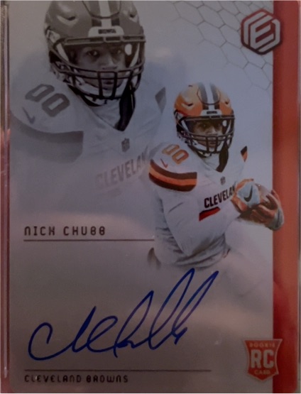 2020 Panini Elite #80 Nick Chubb — front