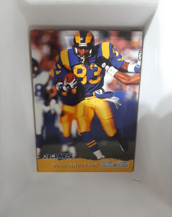 1991 Pro Set #83 Willie Anderson — front