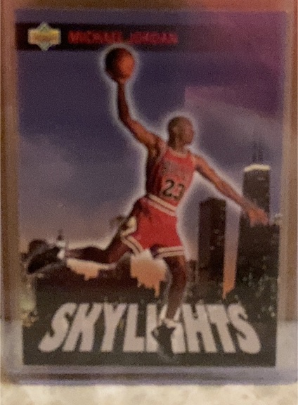 1993 Upper Deck Michael Jordan Skylights #SK1 — front