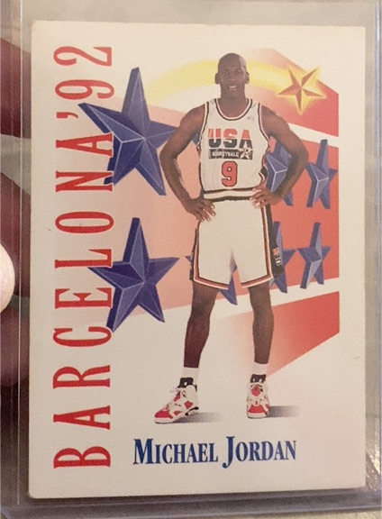 1992 Upper Deck Barcelona '92 #9 Michael Jordan — front