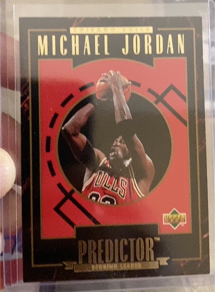 1994 Upper Deck Predictor #P1 Michael Jordan — front