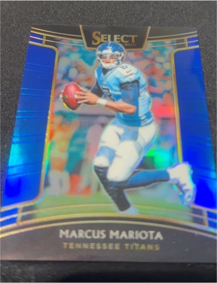 2018 Panini Select Marcus Mariota — front
