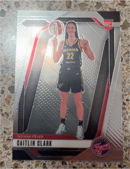 2023 Panini Prizm WNBA Rookie #RC Caitlin Clark — front