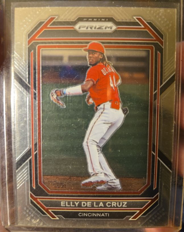 2023 Panini Prizm #44 Elly De La Cruz — front