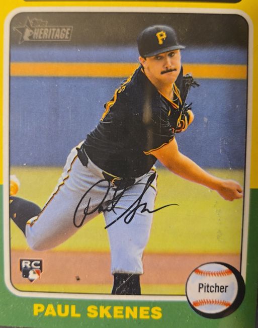 2023 Topps Heritage #TH-PS Paul Skenes — front