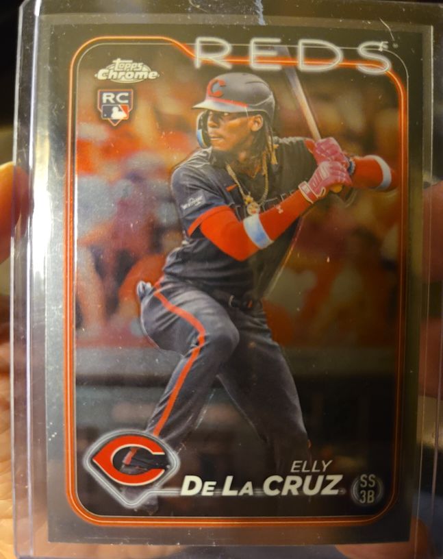 2023 Topps Chrome #RC Elly De La Cruz — front