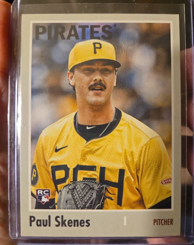 2023 Topps #1 Paul Skenes — front