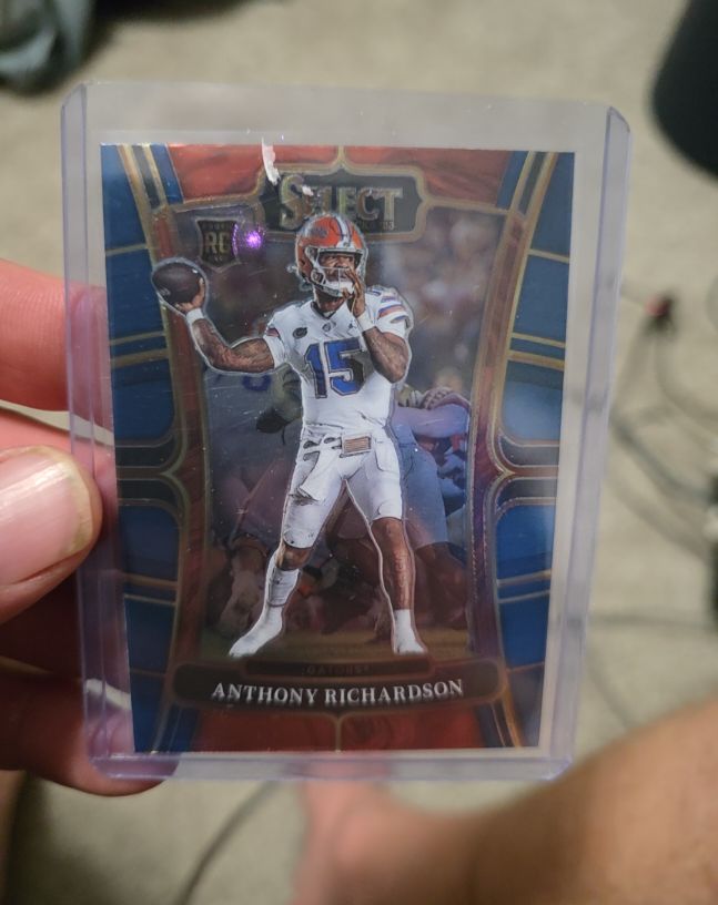 2023 Panini Select #9 Anthony Richardson — front