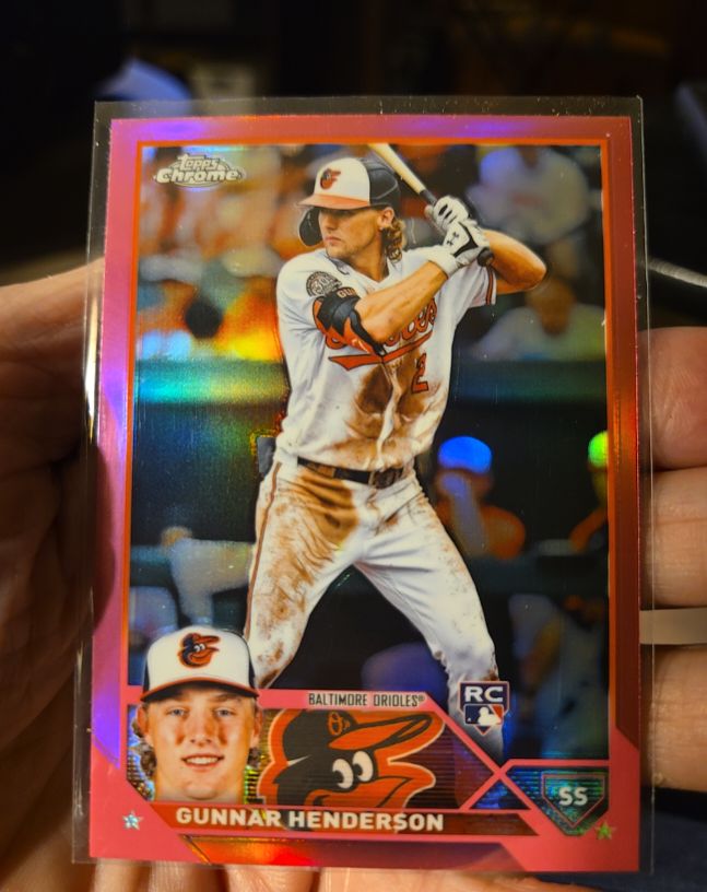 2022 Topps Chrome #216 Gunnar Henderson — front