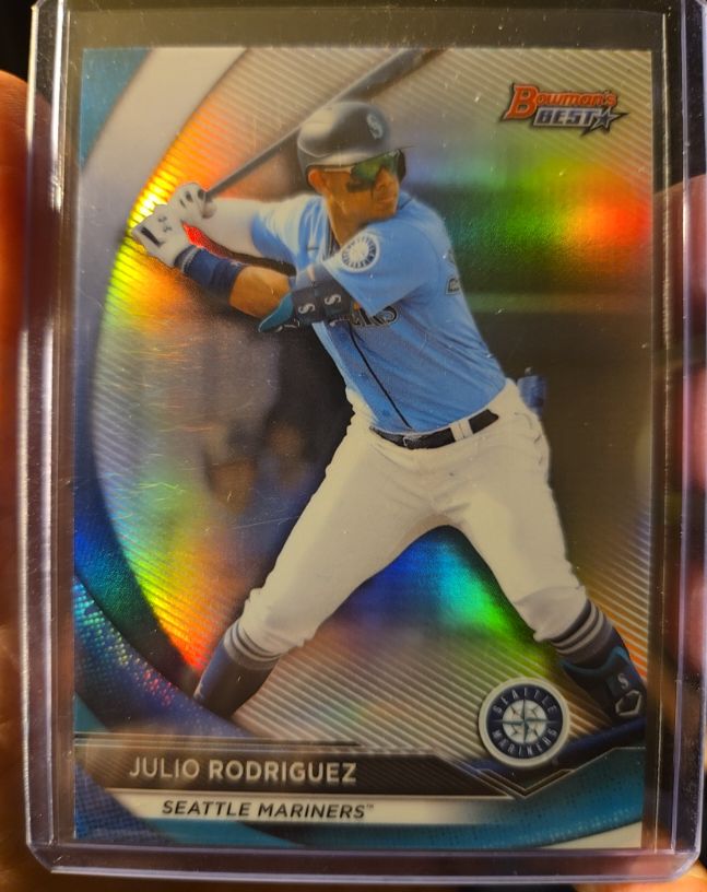 2022 Bowman's Best #BP-1 Julio Rodriguez — front