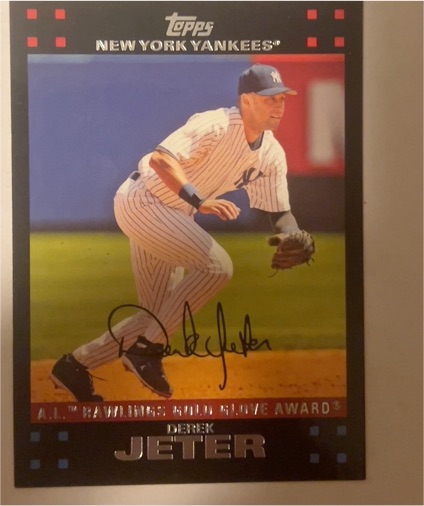 1997 Topps Derek Jeter All-Star Rookie Award — front