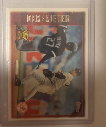 1993 Topps #1 Derek Jeter — front