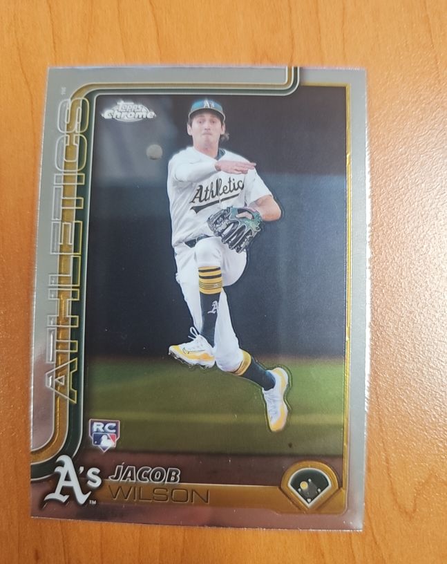 2022 Topps Chrome #234 Jacob Wilson — front