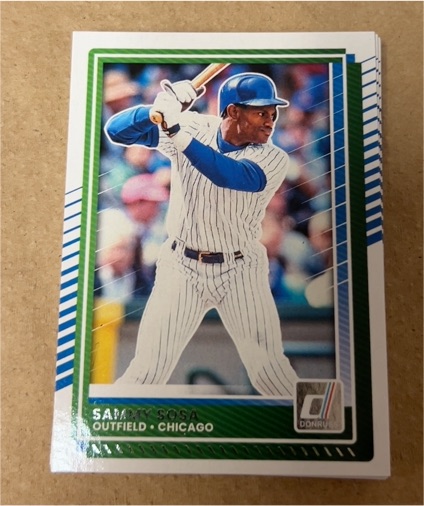 1990 Donruss Sammy Sosa — front