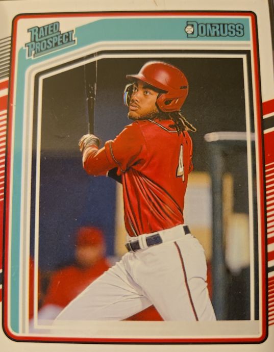 2022 Donruss Rated Prospect #RP-4 Eury Perez — front