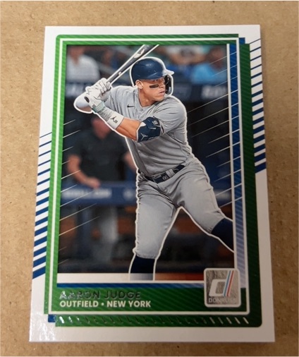 2022 Donruss #1 Aaron Judge — front