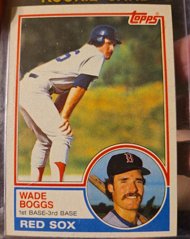 1982 Topps #548 Wade Boggs — front