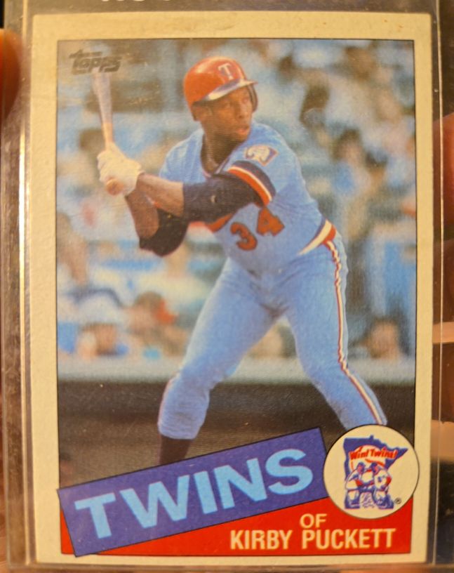1984 Topps #300 Kirby Puckett — front