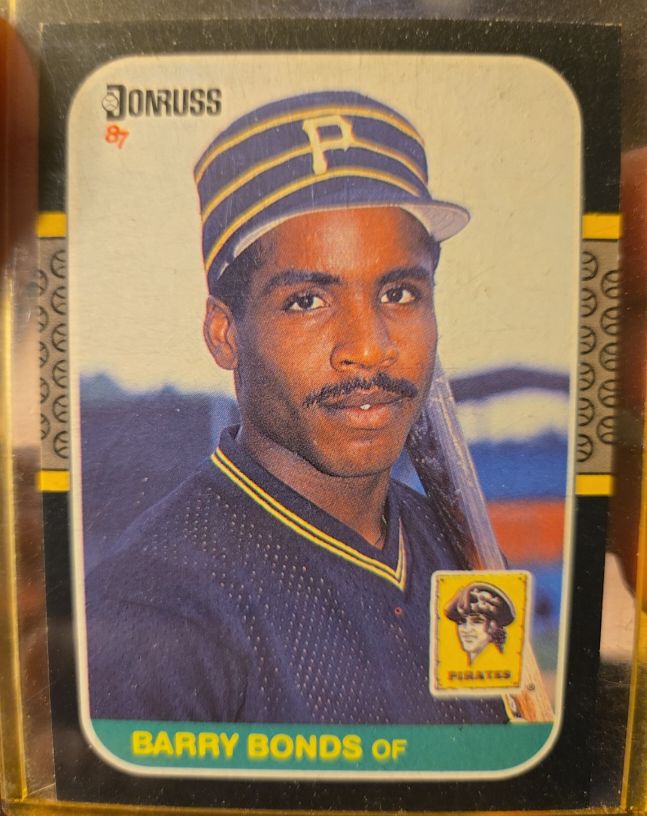 1987 Donruss #87 Barry Bonds — front