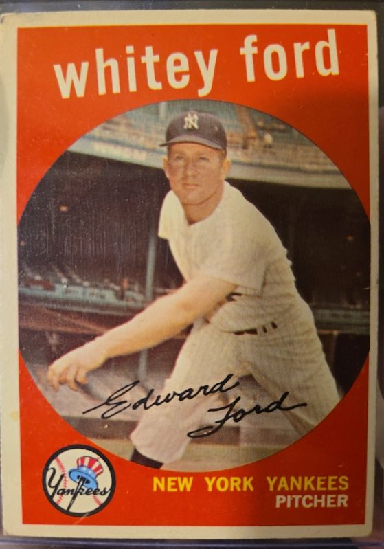 1961 Topps #311 Whitey Ford — front