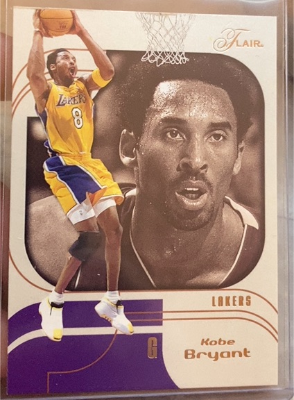 1997 Flair #8 Kobe Bryant — front